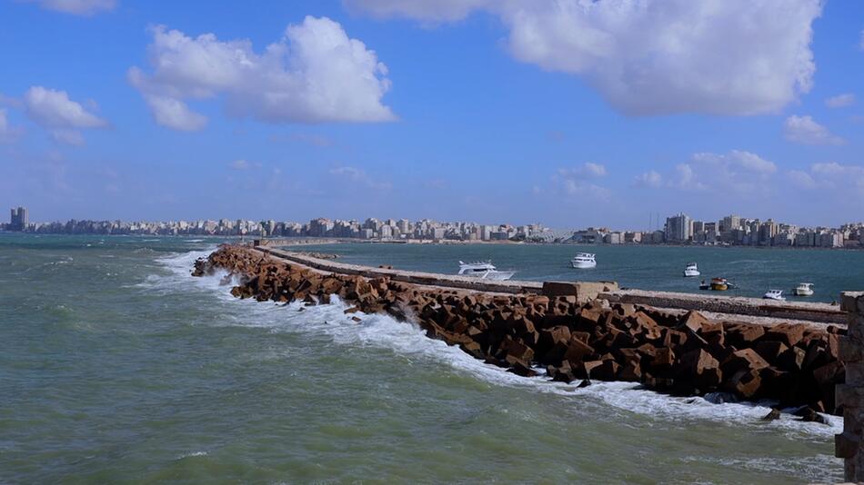 Alexandria versinkt: Wie der Klimawandel eine historische Stadt bedroht