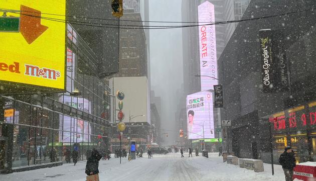 Winterwetter in den USA