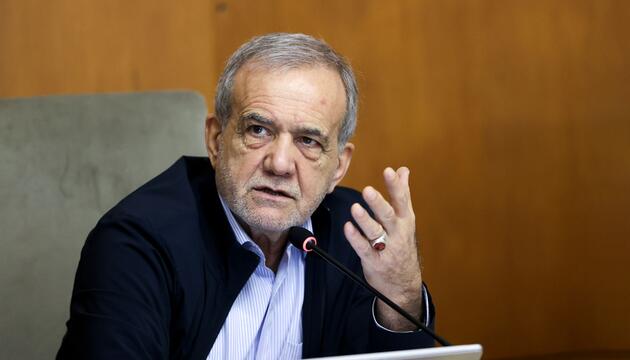 Irans Präsident Massud Peseschkian