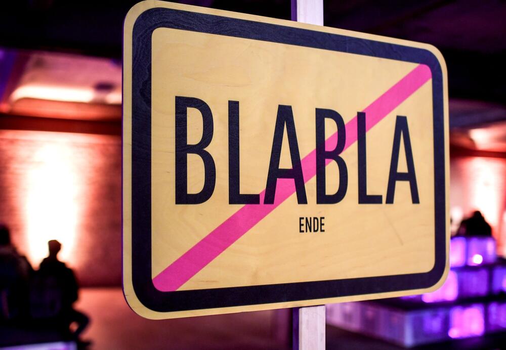 "BlaBla Ende"