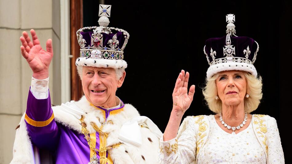 König Charles III. und Königin Camilla