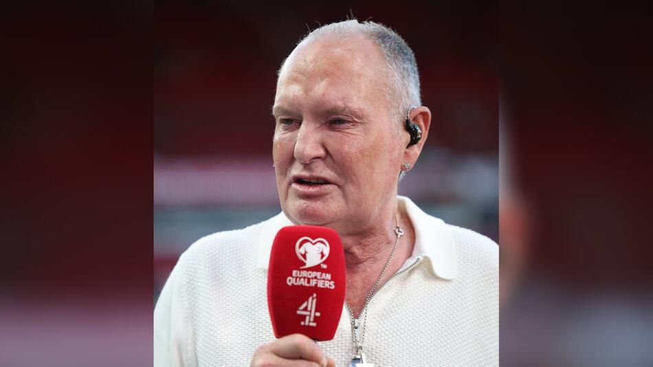 War in den 90er-Jahren einer der größten englischen Fußball-Stars: Paul Gascoigne.