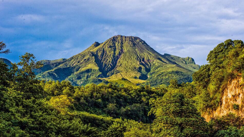 Vulkanberg Mont Pelée auf Martinique