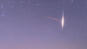 Meteor am Himmel von China