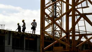 Bauarbeiter auf einer Baustelle