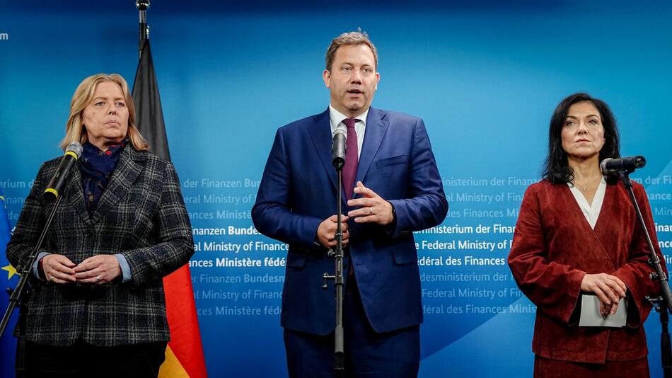 Stahl-Gespräch Finanzminister Klingbeil