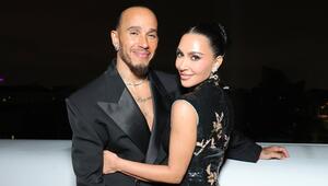 Über den roten Teppich gingen sie zwar getrennt, danach aber konnten Lewis Hamilton und Kim ...