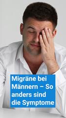 Migräne bei Männern – So anders sind die Symptome