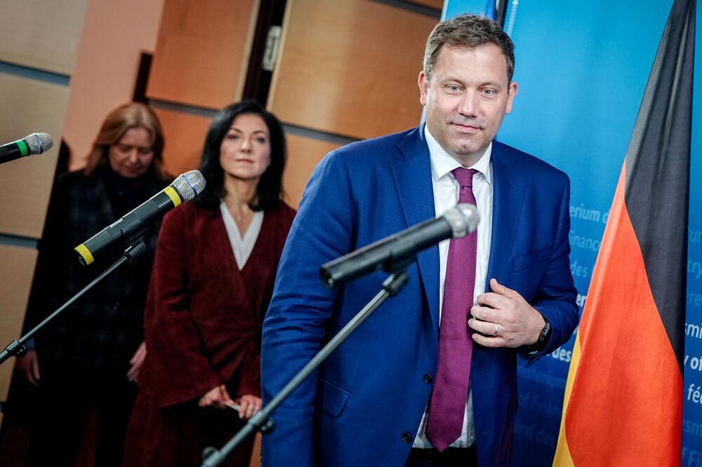 Stahl-Gespräch Finanzminister Klingbeil