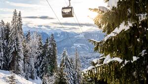 Der "FlemX" im Schweizer Skigebiet Flims Laax