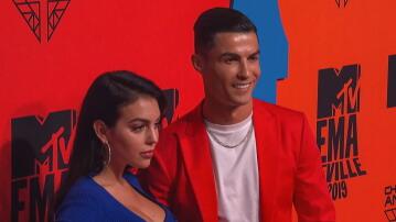 Georgina Rodriguez, Cristiano Ronaldo, MTV, Awards, Musik, Sevilla, Spanien, 2019