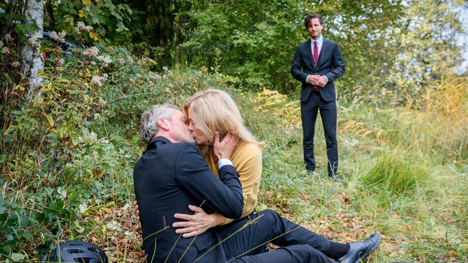 "Sturm der Liebe": Erik (l.) und Yvonne versöhnen sich endlich.