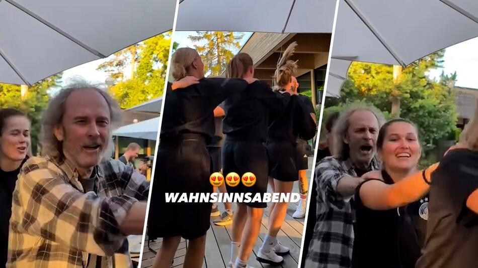 KORREKTUR! Wolfgang Petry überrascht DFB-Frauen im EM-Trainingslager