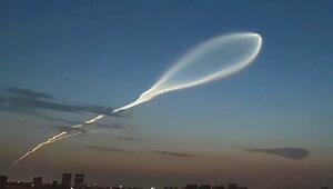 Geheimnisvoller Lichtstreif am Himmel sorgt für Aufsehen in China