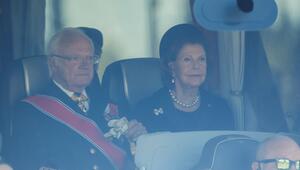 Carl XVI. Gustaf und Silvia von Schweden am Mittwochvormittag in Oslo auf dem Weg zu König ...