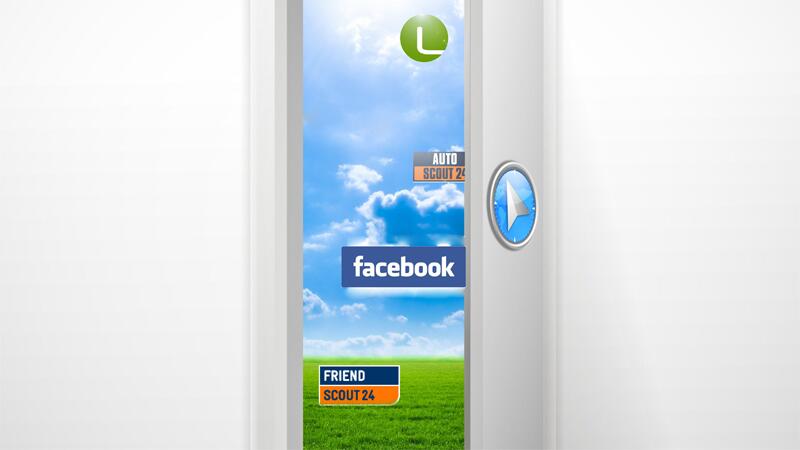 Navigator mit Facebook