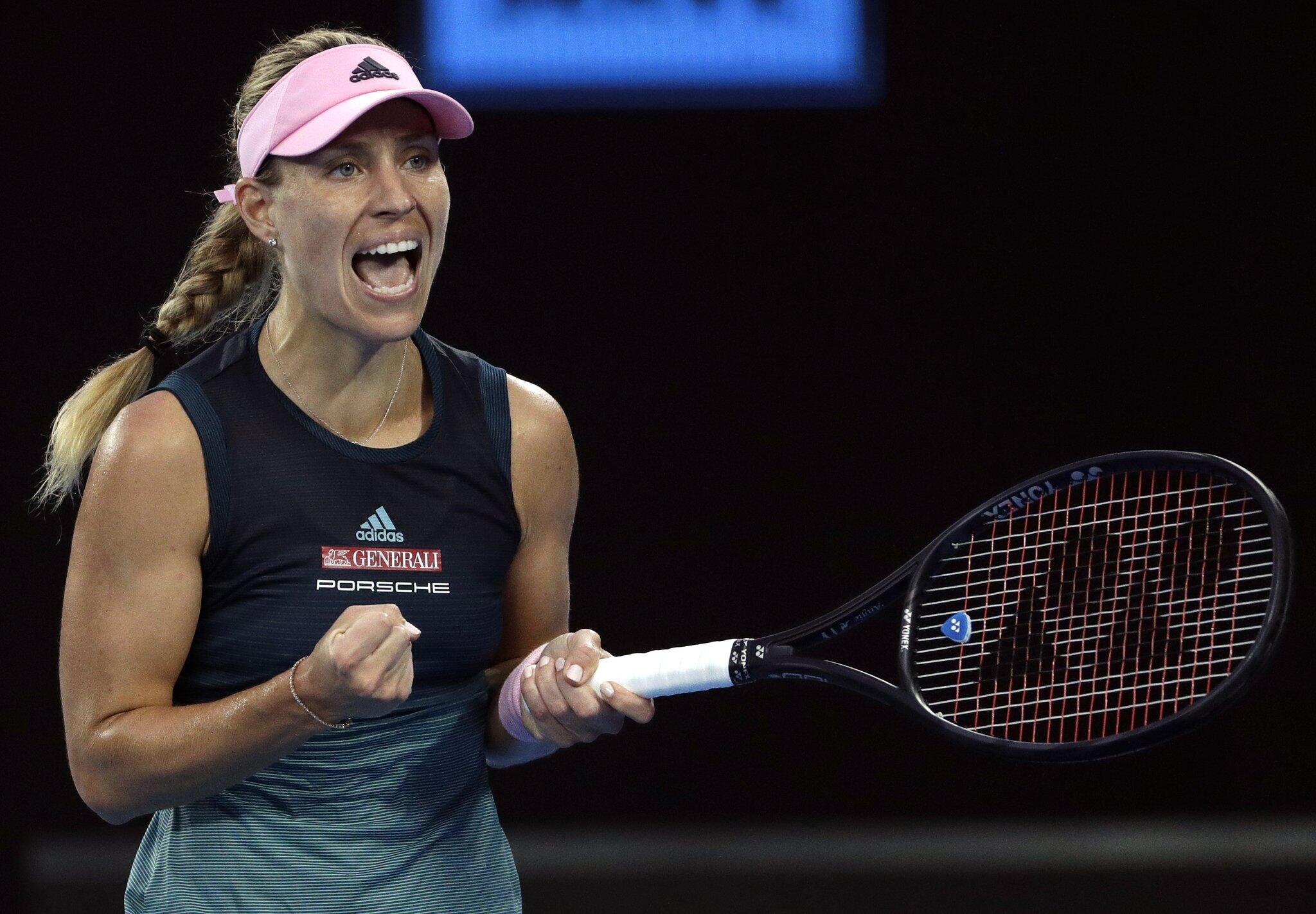 Angelique Kerber in Runde drei in Melbourne, aber von Außenseiterin