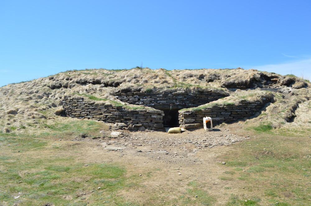 neolithisches Grab in South Ronaldsay