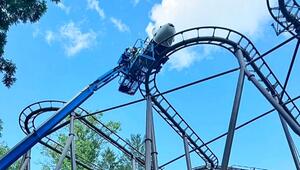 Ausharren in 15 Metern Höhe: Achterbahn in Pennsylvania bleibt mitten in der Fahrt stehen