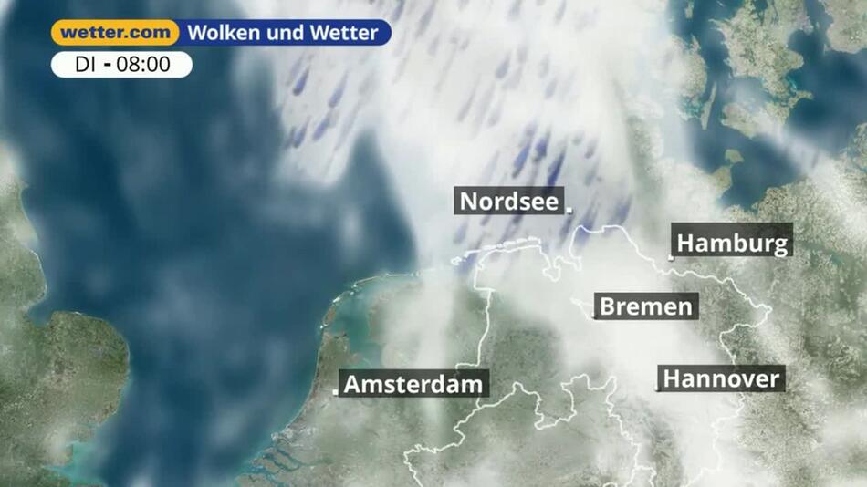 "Nordsee: Dein Wetter für Deine Region!"