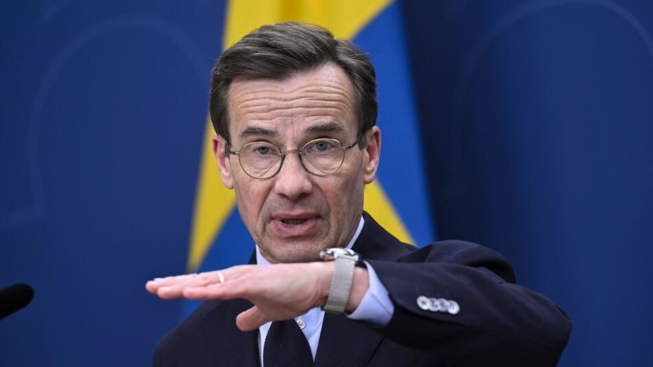 Schwedens Ministerpäsident Ulf Kristersson