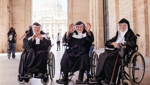 Die drei Goldenstein-Nonnen in Rom