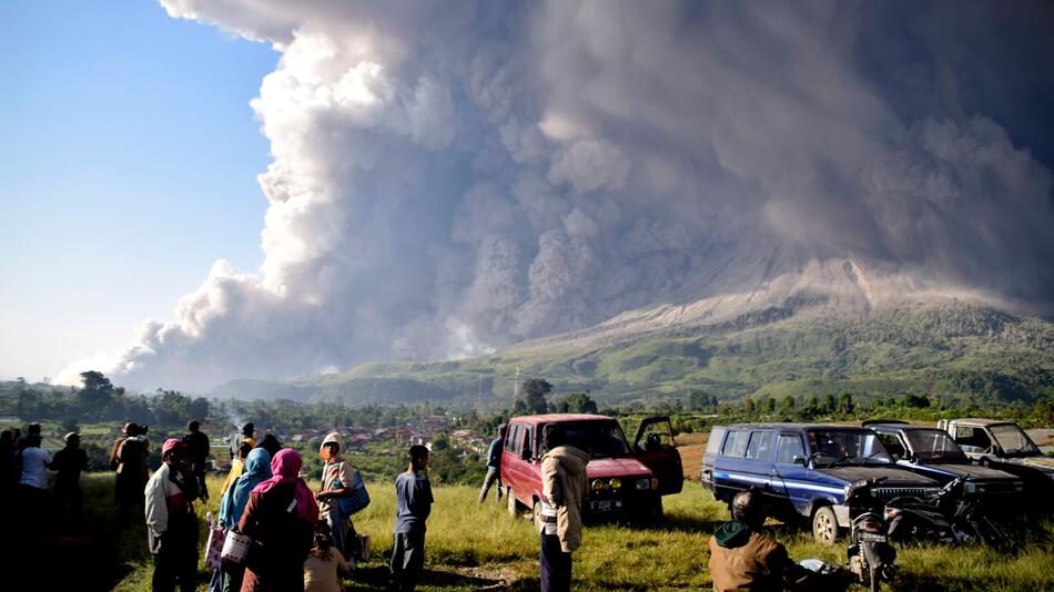 Vulkanausbruch in Indonesien