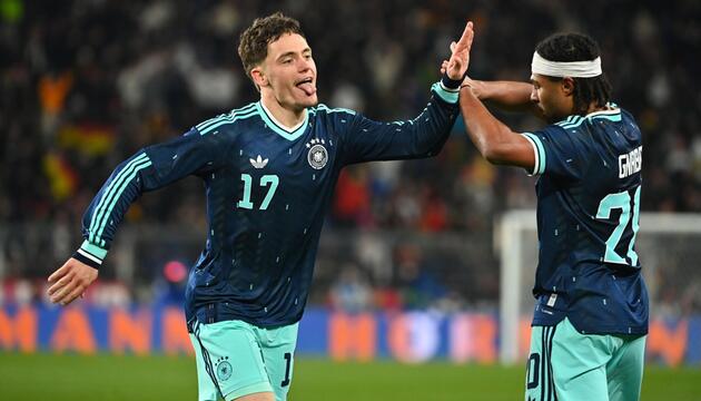 Florian Wirtz u. Serge Gnabry