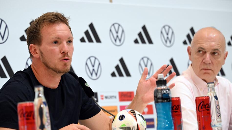 Julian Nagelsmann und Bernd Neuendorf