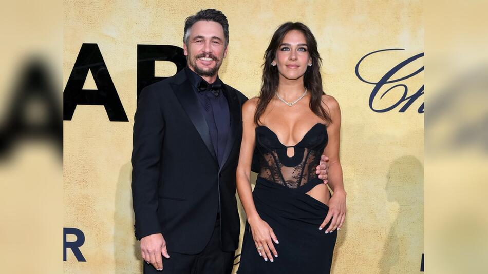 James Franco und Izabel Pakzad scheinen sich an der Côte d'Azur wohlzufühlen.