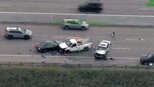 Verfolgungsjagd auf der Autobahn endet im Crash – falsche Fahrtrichtung und fliegende Trümmer
