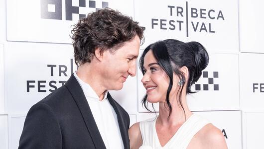 Justin Trudeau und Katy Perry