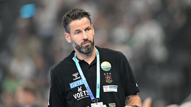 Trainer Bennet Wiegert vom SC Magdeburg