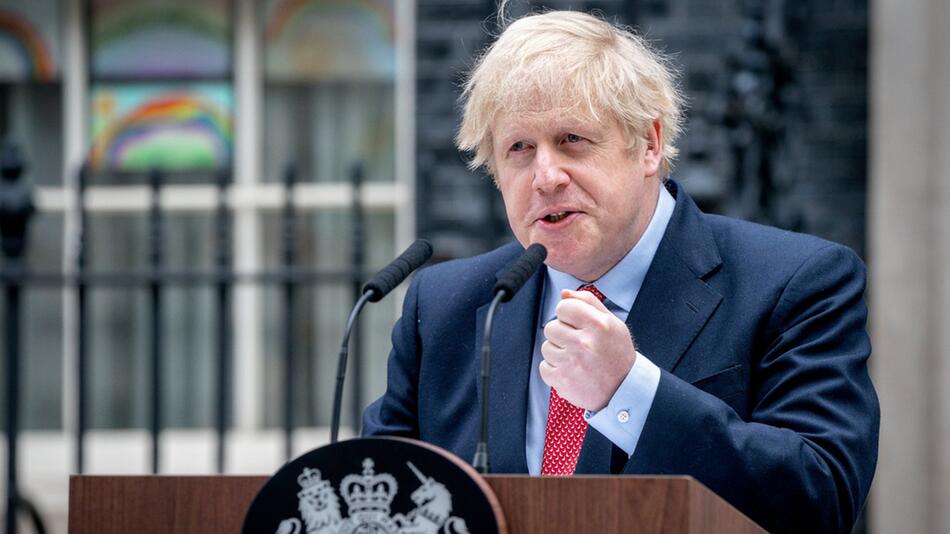 Stolperte 2022 über die "Partygate"-Affäre: Boris Johnson.