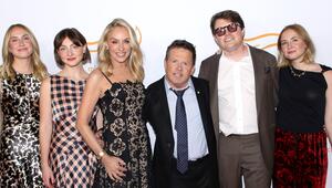 Aquinnah, Esme, Tracy Pollan, Michael J. Fox, Sam und Schuyler bei der Gala.