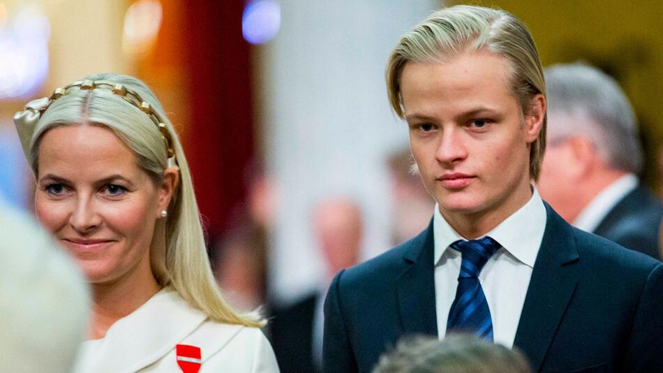 Mette-Marit und ihr Sohn Marius Borg Høiby