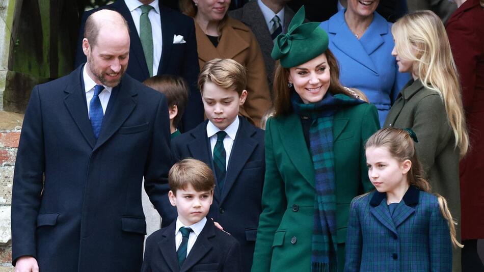 Prinz William, Prinzessin Kate und ihre drei Kinder freuen sich über Familienzuwachs.