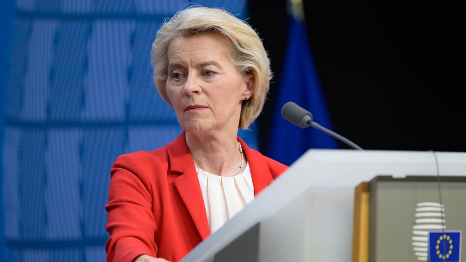 EU-Kommissionspräsidentin Ursula von der Leyen