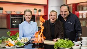 "Die Küchenschlacht XXL": Cornelia Poletto (l.), Zora Klipp (M.) und Johann Lafer.