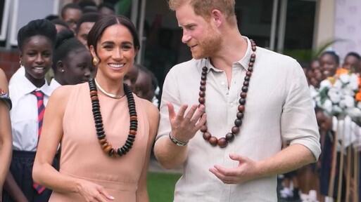 Prinz Harry und Herzogin Meghan in Nigeria