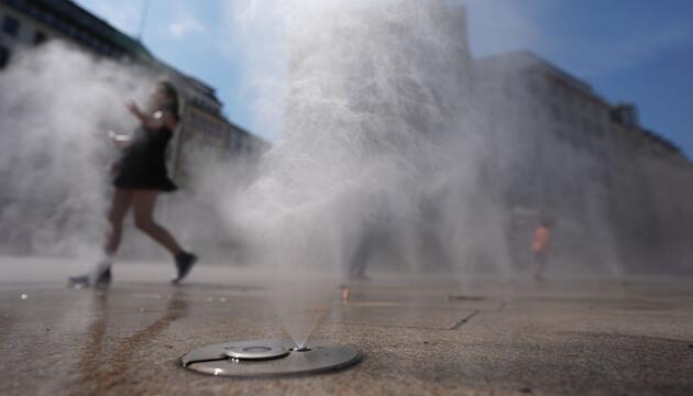 Hitze in Hamburg