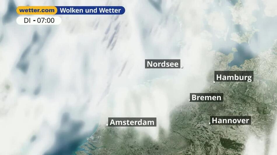 "Nordsee: Dein Wetter für Deine Region!"