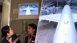 Andocken geht schief: China-Eastern-Airbus knallt gegen Fluggastbrücke