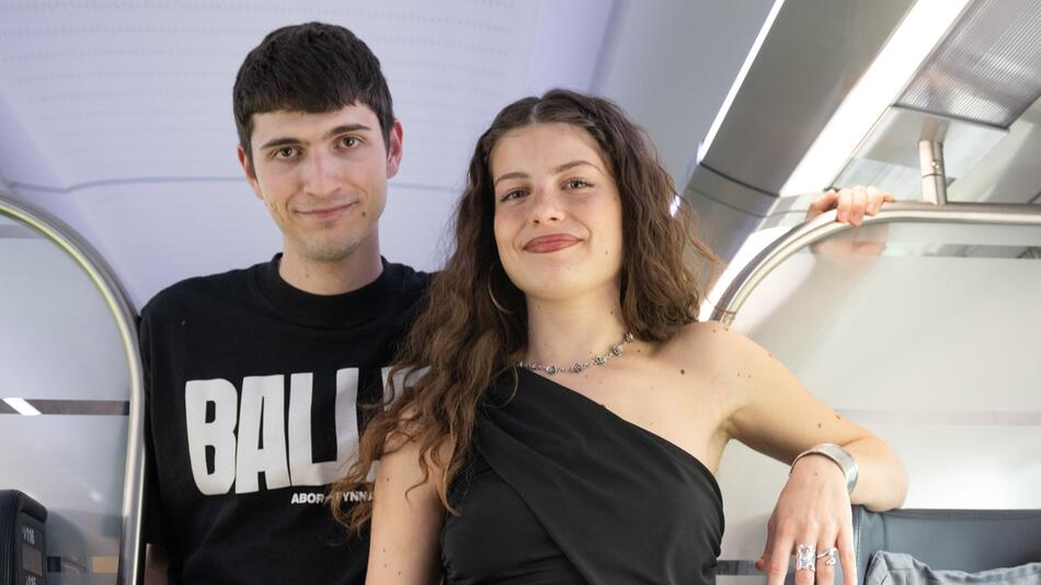 Abor und Tynna auf dem Weg nach Basel