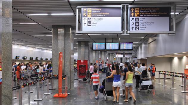 Flughafen Galeão in Rio de Janeiro