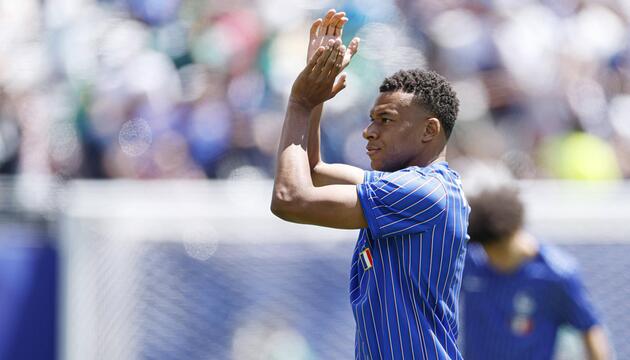 Kylian Mbappé vor dem WM-Auftakt gegen Senegal.