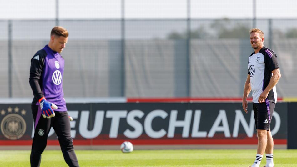 Fußball - Training Nationalmannschaft