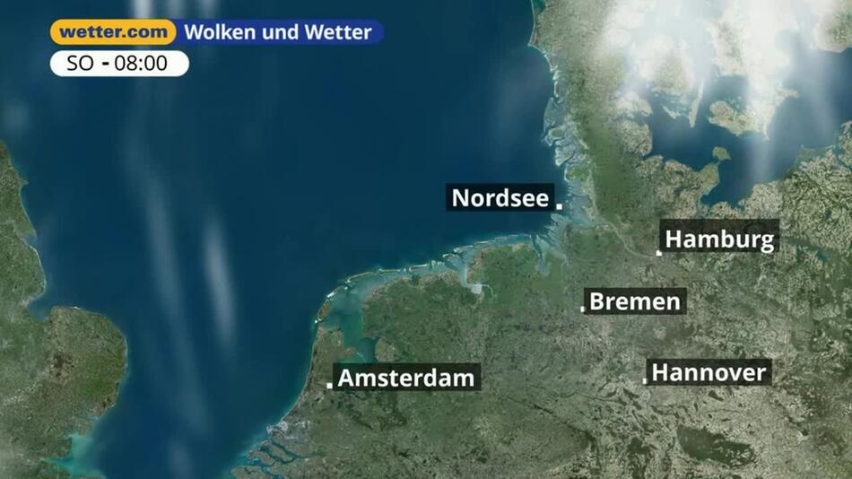 "Nordsee: Dein Wetter für Deine Region!"
