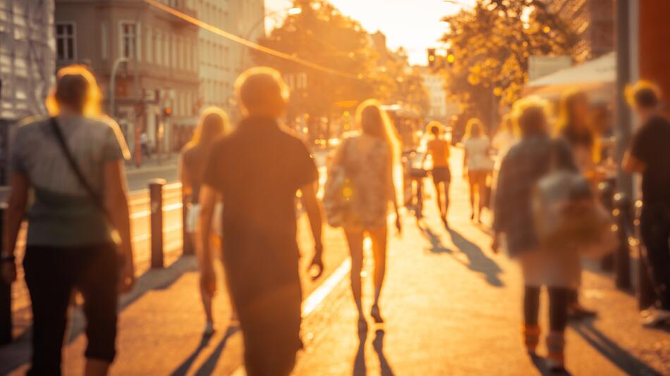 heißer Sommertag in Berlin