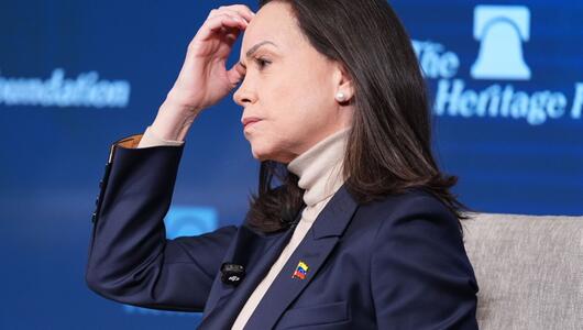 Friedensnobelpreisträgerin Machado in Washington